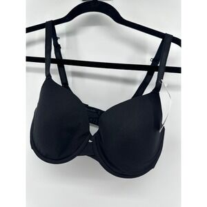 Chantelle‎ Black Everyday T-shirt Bra Underwire Plunge Cup Size 34DD New